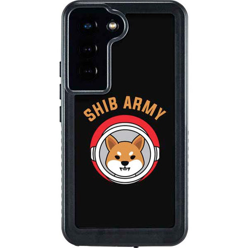 Shib Army Crypto Galaxy S24 Waterproof Case